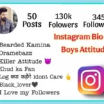 Instagram Bio for Boys