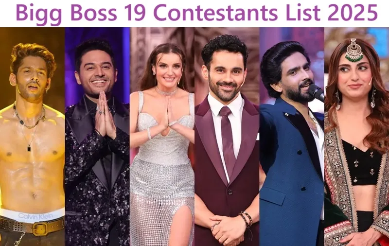 Bigg Boss 19 Contestants