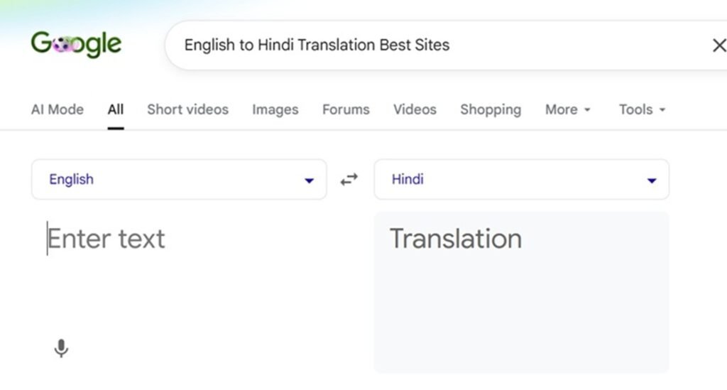 English to Hindi Translation Best Sites